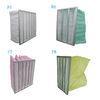 High Flow Medium Efficiency Pocket Air Filter For industrial Plant