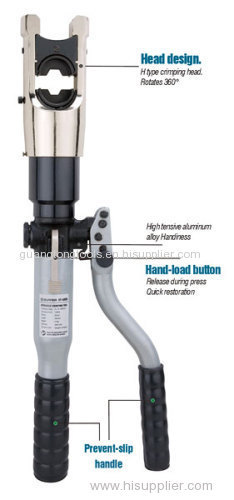 8. Hydraulic crimping tool Safety system inside HT-400U