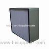 Metal Frame High Efficient Particulate Air Fiberglass With Paper Separator