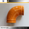 Concrete pump pipe elbow for concrete pump truck