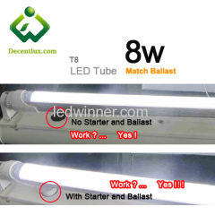 Inductance Ballast LED Tube,led tube work with Inductance Ballast,match ballast led tube