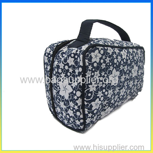 2014 hot selling canvas travel toilet bag promotional makeup bags