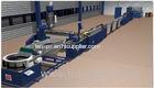 Flat Dripper Inlet Drip Irrigation Pipe Extrusion Line , 85kw Pipe Production Line