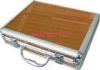 Tan Waterproof Aluminum Tool Cases / Hand Tool Boxes With Locks