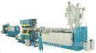 PE / PVC Double - Wall Corrugated Plastic Pipe Extrusion Line