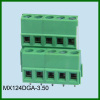 3.50mm 3.81mm Double Row Mount PCB screw terminal blocks connectors