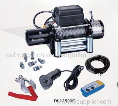 4x4 off road winch 13500lbs