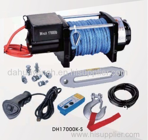 12V/24V 17000lbs Heavy Duty Winch