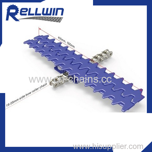 Plastic conveyor chains 2200Bseries for transportation lines