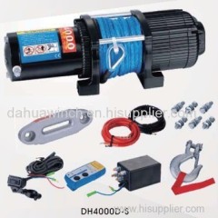 12v 4000lbs electric winch