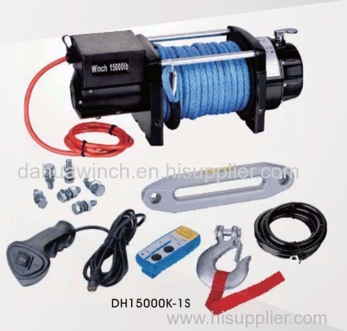 12V/24V 15000lbs 4X4 Off-Road Winch