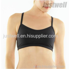custom fitness nylon spandex women sexy sports bra