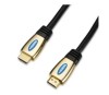 Gold Plated Double Shield Full Copper 1080P Support 3D 1.4 HDMI Cables with Nylon 1.5m 2m 3m 5m 7.5m 10m 15m 20m