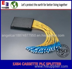 efficiently hot sale Cassette Type 1*64 plc splitter