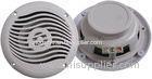 12w 4 ohm waterproof marine speakers , white UV resistance speaker