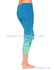 88% Nylon +12% spandex yoga capri