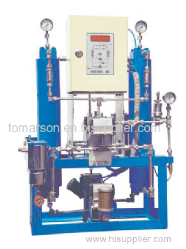 Middle and high pressure adsorption dryers