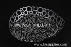 fashion design metal wire mesh fruit basket