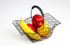 fashion design metal wire fruit baskets