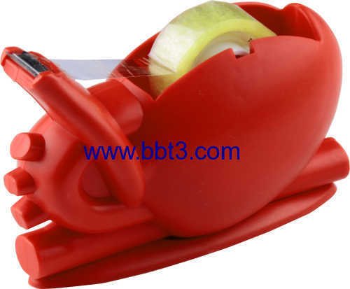 Promotional medical heart shape tape dispenser