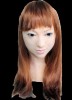 Realistic female latex mask