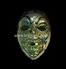 PVC halloween shiny mask