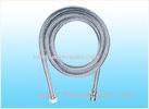 Silver Stainless Steel Shower Hose Braided , Copper Flexible Flexible Shower Hose