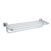 Shelf with towel bar