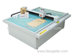 sample maker cutter plotter fltabed table digital short run production Machine function