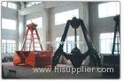 5T , 10T Excavator Spare Parts Four Rope Clamshell Grab For Bulk Loading