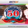 Cloisonne 50 years Anniversary Lapel Pin badge