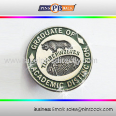 Soft enamel lapel pins with custom design