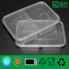 Rectangular Shape PP Food Container with Lid 650ml