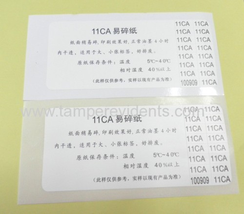 Manufacturer Wholesales Eggshell stickers made in china