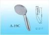 ABS chrome plastic Chrome Shower Heads water saving For Hotel / Bath