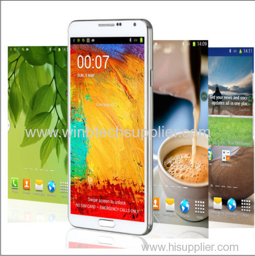 1:1 Note 3 MTK6592 Perfect 1:1 HD Galaxy N9000 Note 3 Note III Android 4.3 MTK6592 5.7