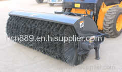 0201 skid steer loader attachment angle broom