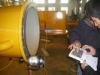 Heavy Steel Q345 Crane Pedestal For Lifting Machinery Parts / Marine Crane Components