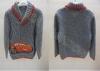 Kids Holiday Sweater Shawl Collar Cable Knit Pullover For Boys