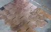 durable Copper Waterproof Fish Scale Asphalt shingles , fiberglass roofing tile