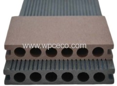 Wood-plastic composite flooring PE material 140mmx25mm outdoor wpc flooring