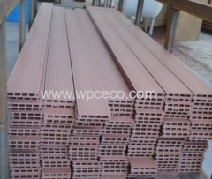 Anti-slip wpc sidewalk composite decking