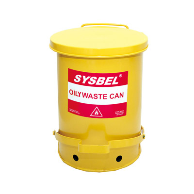 Oily Waste Can (10Gal/37.8L), SYSBEL