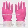 Beaded cuff Household Latex Gloves for sanitation departments , Kitchen