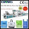 Servo motor pp non woven bag making machine / equipment for non woven loop handle bags