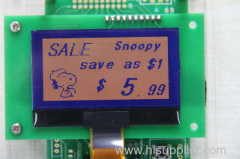 Electronic price label E-paper