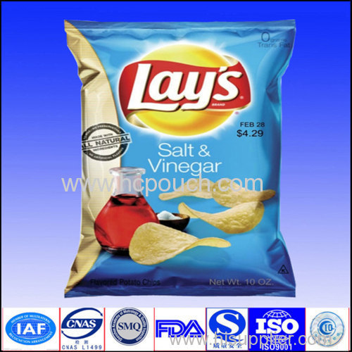 lap seal pouch potato chips bag