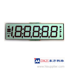 Weight scale LCD display