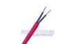 Unshielded Silicone Fire Resistant Cable , FRLS Copper Conductor Cable with 5.00mm Jacket