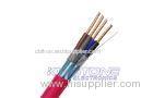 FRLS Red Copper Conductor Cables , 1.00mm2 shielded alarm Cable for Industrial